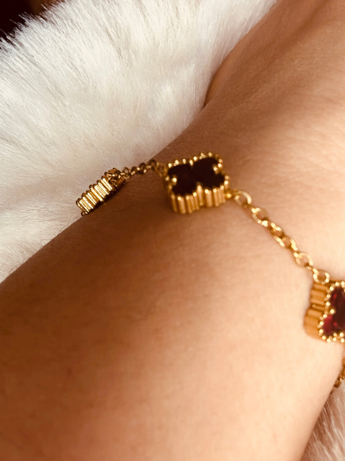 Pulseira Trevo 4 folhas
