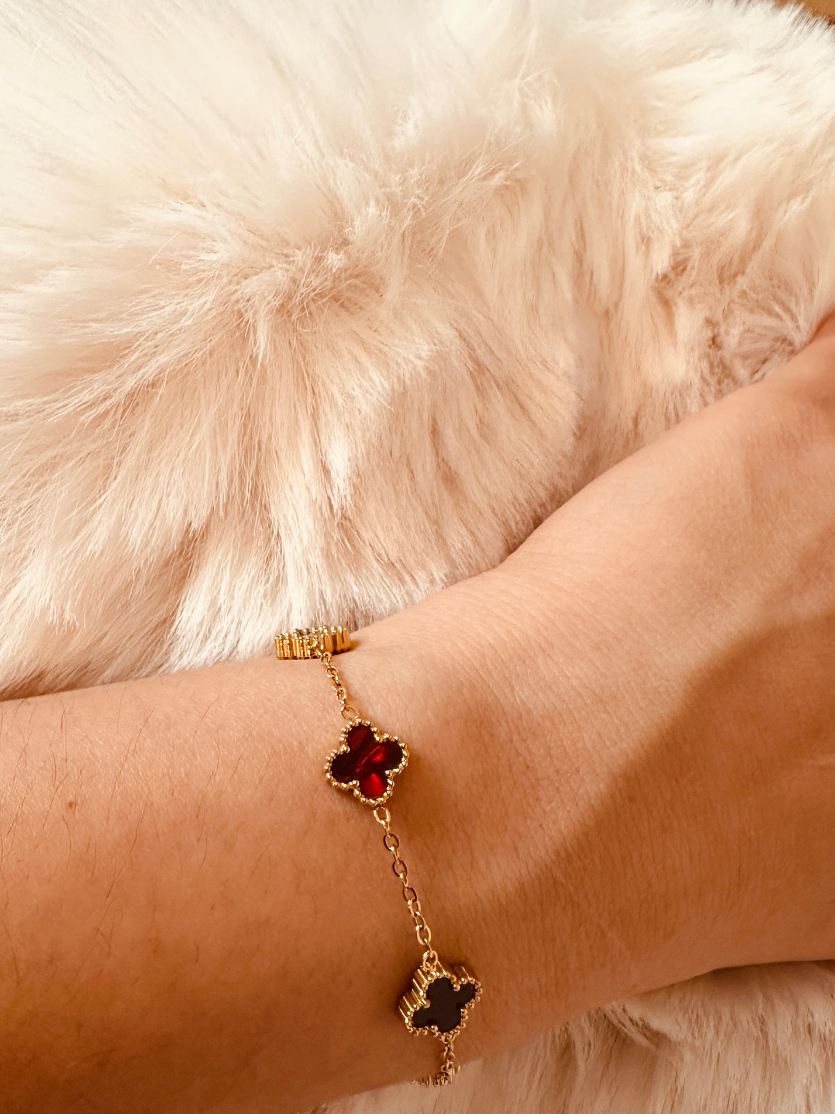 Pulseira Trevo 4 folhas